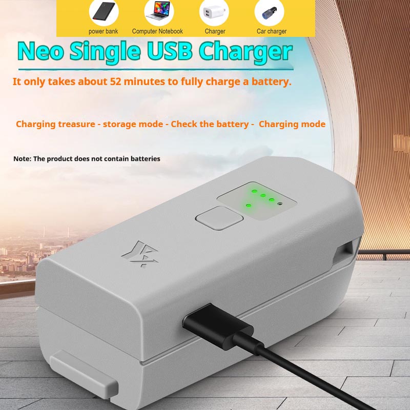 Drone Power Bank - Bidirectionele USB-batterijlader voor DJI NEO Drone