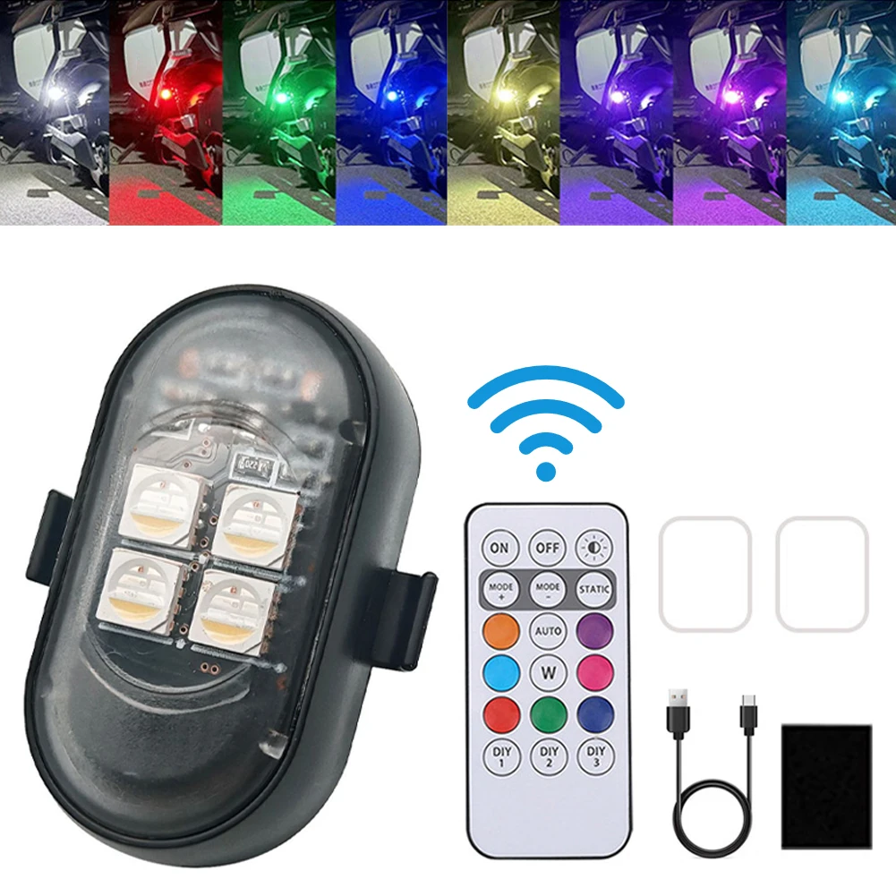 Drone Strobe Light - 1-8PCS USB Oplaadbaar Waterdicht Voor Auto