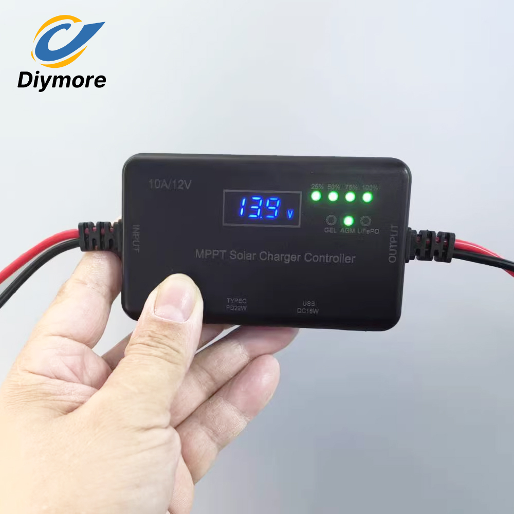Drone Solar Charger - MPPT Solar Charge Controller 12V 10A