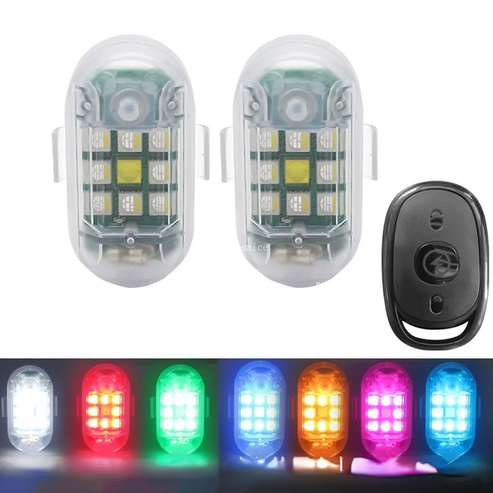 Drone Beacon Light - 1/2 Stuks Draadloze LED Stroboscoop Afstandsbediening