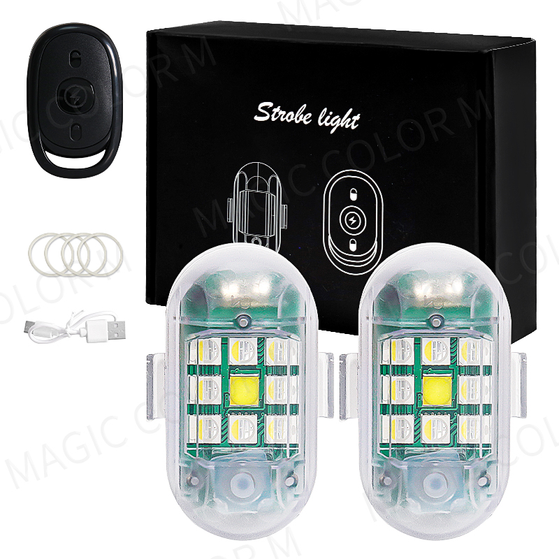 Drone Strobe Light - 2 Stuks Draadloze Led Strobe Licht