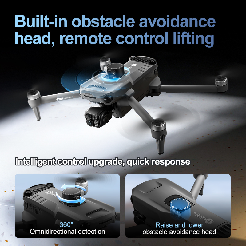 8K 3-assige Gimbal Brushless 7 - Drone Controller Screen recensie en prijs