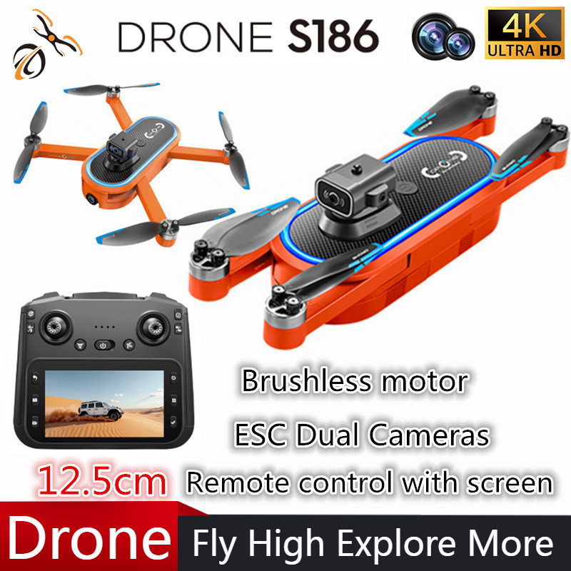 2025 S186 Drone Professionele  - Drone Controller Screen recensie en prijs