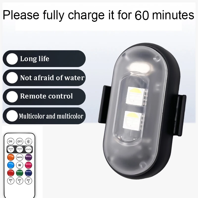 2/4/8Pcs Draadloze Afstandsbed - Drone Strobe Light recensie en prijs