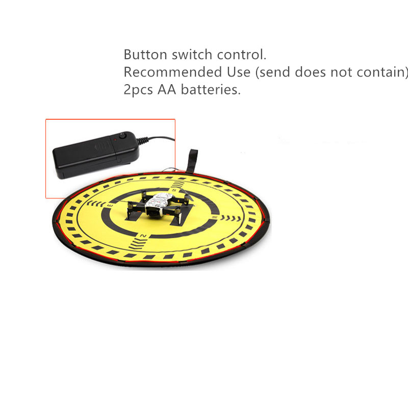 Drone Parkeerschort met licht  - Drone Landing Pad recensie en prijs