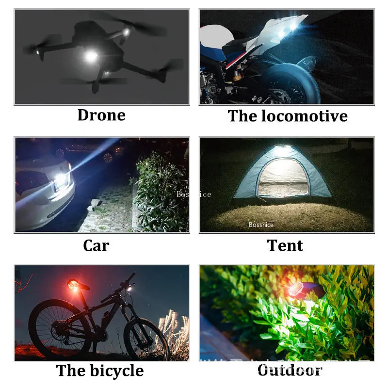 1/2 Stuks Draadloze LED Strobo - Drone Beacon Light recensie en prijs