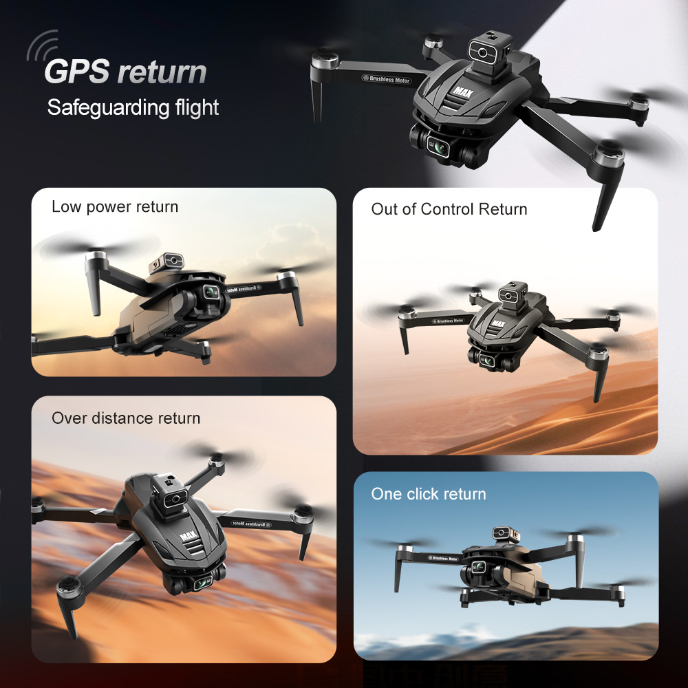 V168 PRO Max GPS Drone 8K Prof - Drone Controller Screen recensie en prijs