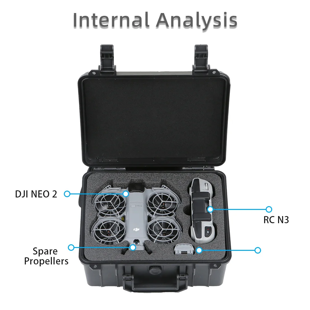 Draagbare Kluis Voor DJI NEO 2 - Drone Hard Shell Case recensie en prijs