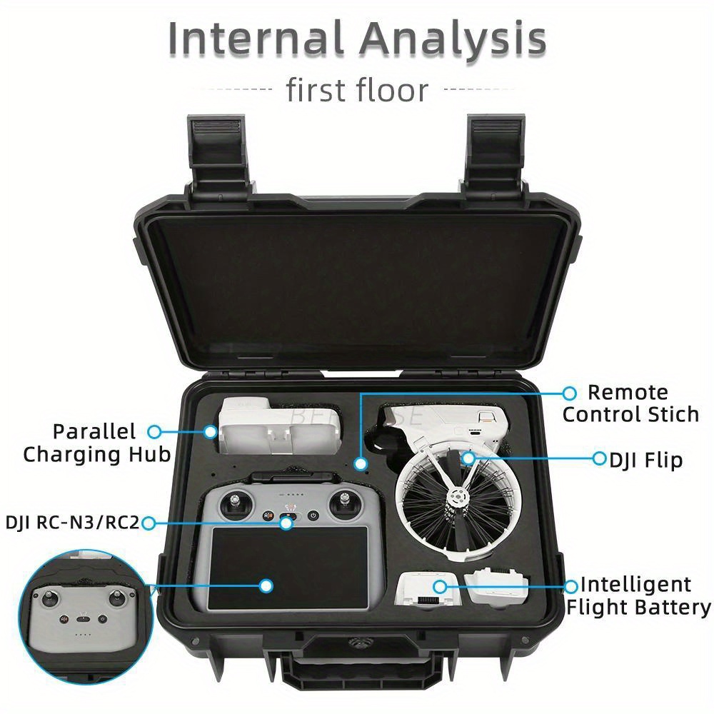 Voor DJI Flip harde opbergkoff - Drone Hard Shell Case recensie en prijs