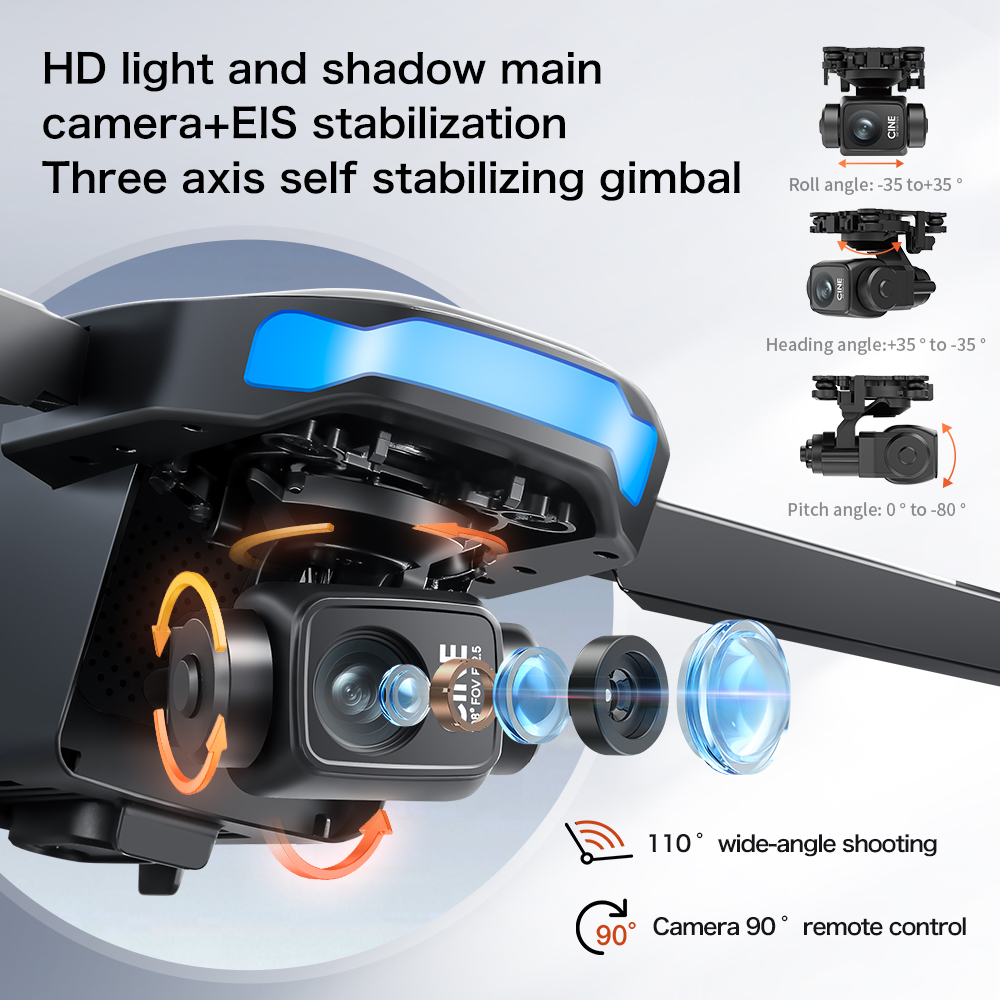 Nieuwe S-X1 MAX Drone GPS 8K P - Drone Power Bank recensie en prijs