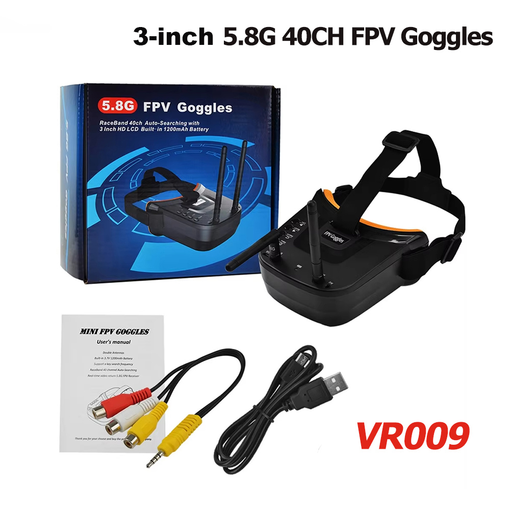 VR009 FPV-videobril 3 inch 480 - Drone Controller Screen recensie en prijs